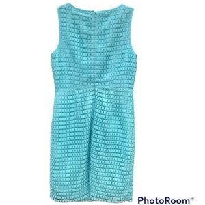 CALVIN KLEIN SUMMER DRESS AQUA SIZE 10 NWOT